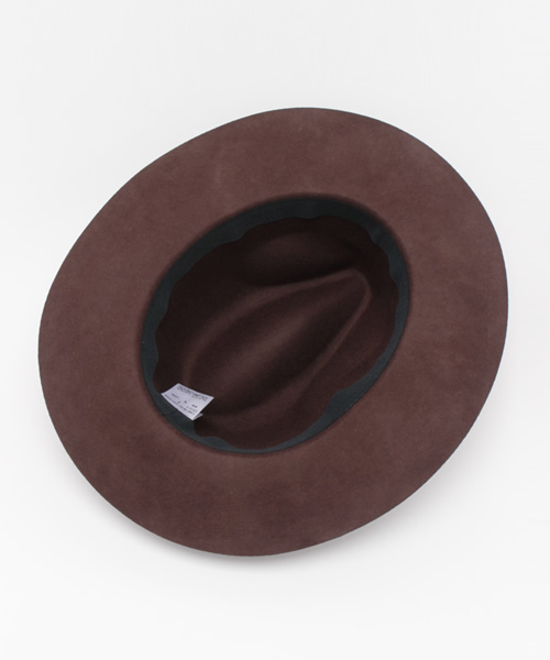 WEGO（ウィゴー）の「WEGO/フェルトツバ広ハット（ハット・レディース・ライトグレー/ブラウン/ワイン/ライトピンク/ネイビー/カーキ/ブラック/キャメル・FREE）」の16枚目の写真