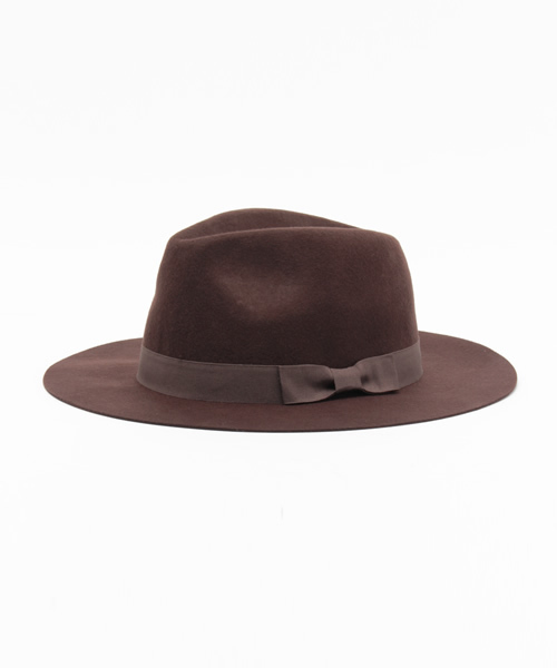 WEGO（ウィゴー）の「WEGO/フェルトツバ広ハット（ハット・レディース・ライトグレー/ブラウン/ワイン/ライトピンク/ネイビー/カーキ/ブラック/キャメル・FREE）」の22枚目の写真