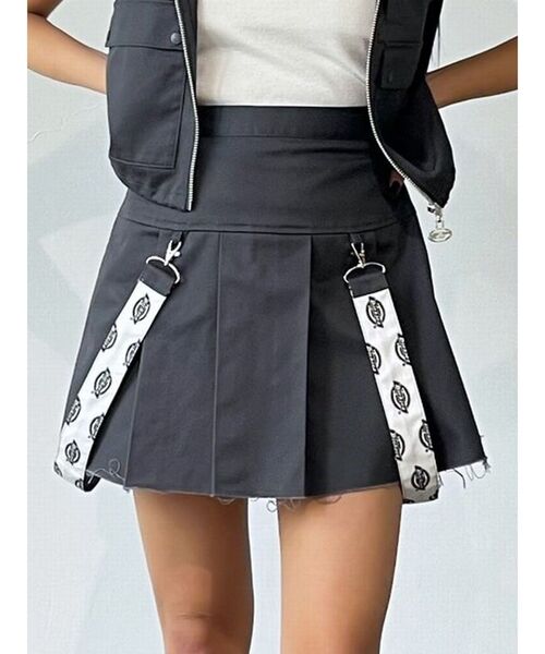 Dickies（ディッキーズ）の「【Dickies別注】プリーツタイミニスカート（スカート・レディース・グレー/ベージュ・SMALL/MEDIUM）」の7枚目の写真