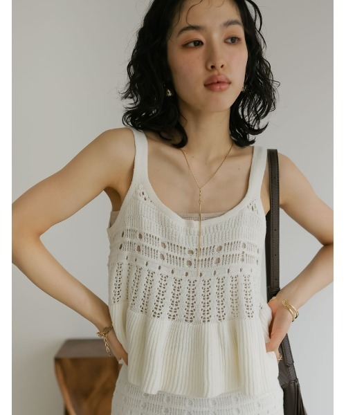 Re:EDIT（リエディ）の「[2024 SUMMER COLLECTION]かぎ針編み