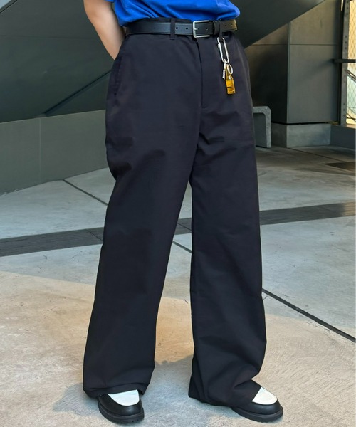 CIAOPANIC TYPY（チャオパニックティピー）の「【UNISEX】ベルト付きパンツ（その他パンツ・メンズ・ベージュ/ブラウン/ブラック・MEDIUM/LARGE）」の12枚目の写真