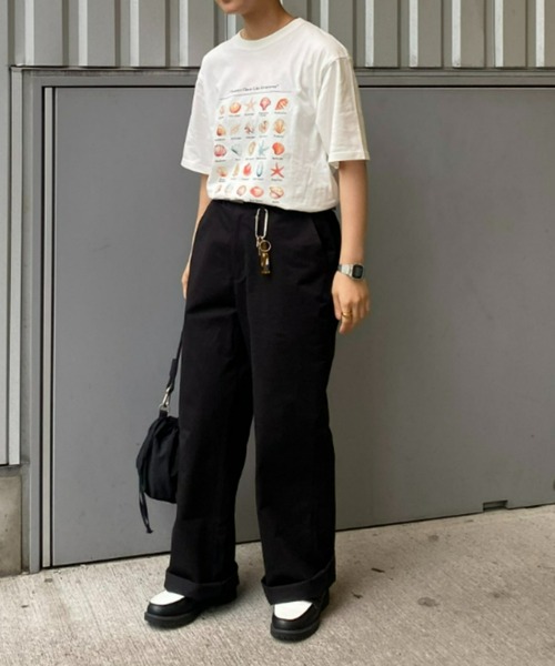 CIAOPANIC TYPY（チャオパニックティピー）の「【UNISEX】ベルト付きパンツ（その他パンツ・メンズ・ベージュ/ブラウン/ブラック・MEDIUM/LARGE）」の8枚目の写真