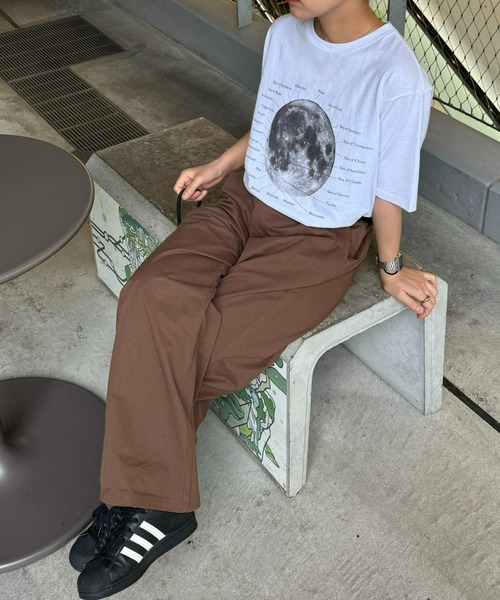 CIAOPANIC TYPY（チャオパニックティピー）の「【UNISEX】ベルト付きパンツ（その他パンツ・メンズ・ベージュ/ブラウン/ブラック・MEDIUM/LARGE）」の5枚目の写真