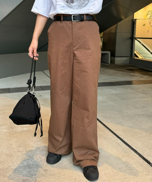 CIAOPANIC TYPY（チャオパニックティピー）の「【UNISEX】ベルト付きパンツ（その他パンツ・メンズ・ベージュ/ブラウン/ブラック・MEDIUM/LARGE）」の18枚目の写真