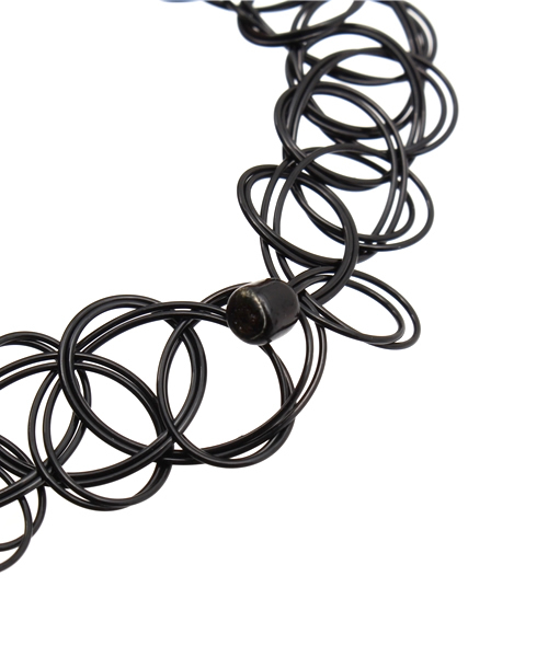 WEGO（ウィゴー）の「WEGO/タトゥチョーカーセット（ネックレス・レディース・ホワイト/ブラック/その他1・FREE）」の8枚目の写真