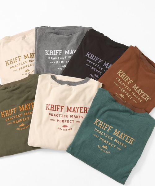 KRIFF MAYER Lady's Collection(クリフメイヤーレディースコレクション)の「もちのびゆるT(Tシャツ/カットソー・レディース・その他5/カラフル/ブラウン/グレー/ナチュラル/カーキ/ブラック・LARGE/MEDIUM)」の21枚目の写真