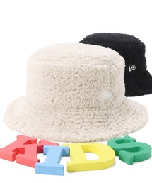 NEW ERA | ニューエラキッズ バケットハット バケハ ミンクフリースボア(ハット)