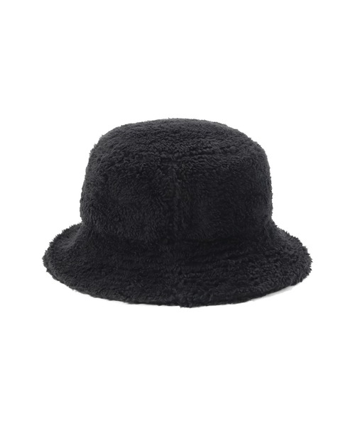 NEW ERA(ニューエラ)の「ニューエラキッズ バケットハット バケハ ミンクフリースボア(ハット・キッズ・ブラック/ベージュ・S/M/M/L/L/XL)」の5枚目の写真