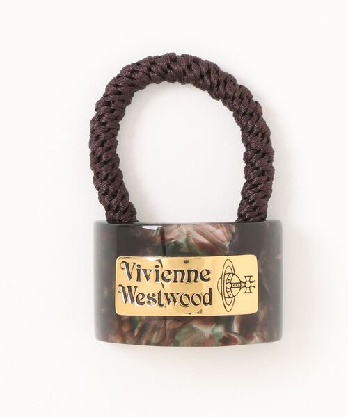 Vivienne Westwood(ヴィヴィアンウエストウッド)の「ELIZAVETA ELASTIC BAND(ヘアゴム・レディース・ゴールド/シルバー・FREE)」の2枚目の写真