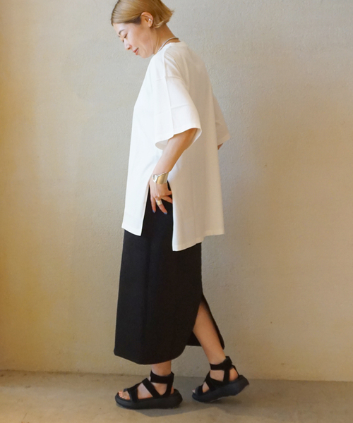 ジャーナルスタンダード ラックス デラヴェジャージ ポンチョTシャツ JOURNAL STANDARD LUXE（ジャーナルスタンダード ラックス）の