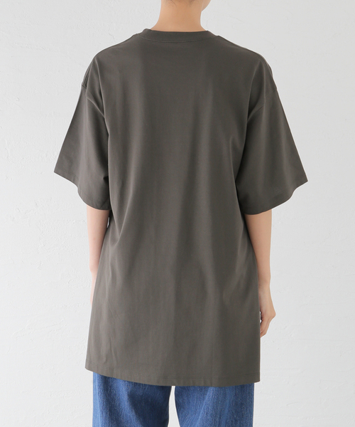 JOURNAL STANDARD LUXE(ジャーナルスタンダード ラックス)の「スワイジャージー ドロッププルオーバー(Tシャツ/カットソー・レディース・ホワイト/ブラウン/チャコールグレー・FREE)」の15枚目の写真
