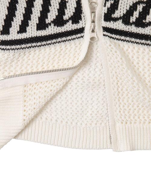 WEGO（ウィゴー）の「WEGO/メッシュラグランニットパーカー（パーカー・レディース・ブラック/ワイン・FREE）」の22枚目の写真