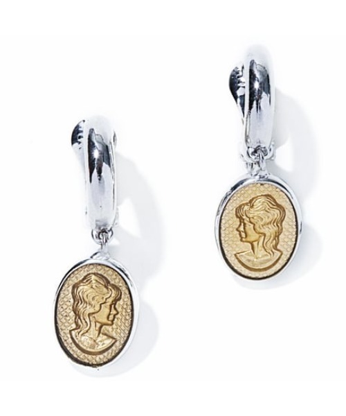 IRIS47(イリスフォーセブン)の「【IRIS 47】cameo earring カメオ イヤリング(イヤリング・レディース・レッド系/ゴールド・FREE)」の9枚目の写真