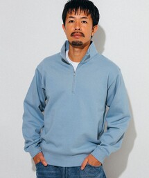 BEAMS | ハーフジップ スウェット(スウェット)