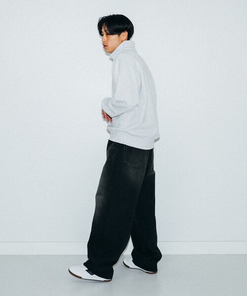 【別倉庫からの配送】 BEAMS（ビームス）の「ハーフジップ スウェット（スウェット トップス