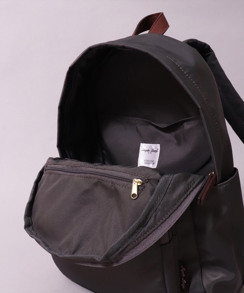 Legato Largo（レガートラルゴ）の「(LF)【Legato Largo】肩楽(かたらく) ナイロン ミニ リュック（バックパック/リュック・レディース・ネイビー/グレー/ライトブラウン/ブラック・ONE SIZE）」の17枚目の写真