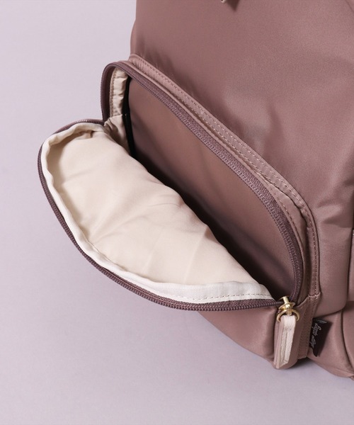 Legato Largo（レガートラルゴ）の「(LF)【Legato Largo】肩楽(かたらく) ナイロン ミニ リュック（バックパック/リュック・レディース・ネイビー/グレー/ライトブラウン/ブラック・ONE SIZE）」の21枚目の写真