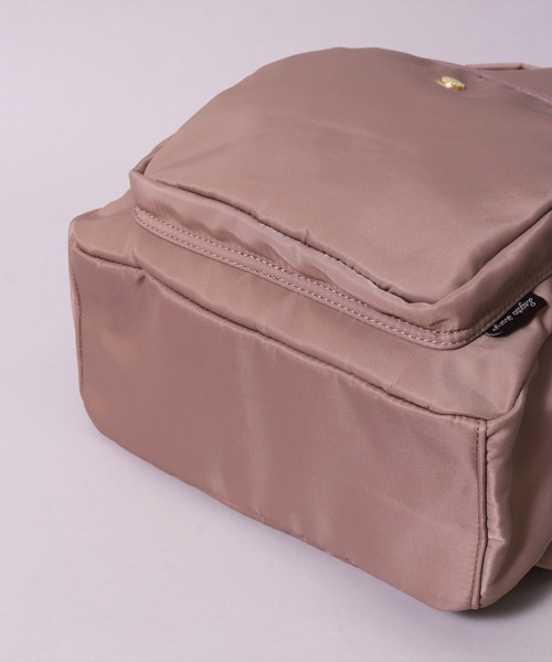 Legato Largo（レガートラルゴ）の「(LF)【Legato Largo】肩楽(かたらく) ナイロン ミニ リュック（バックパック/リュック・レディース・ネイビー/グレー/ライトブラウン/ブラック・ONE SIZE）」の22枚目の写真