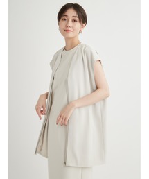 emmi | フロントジップアップジレ(ベスト)