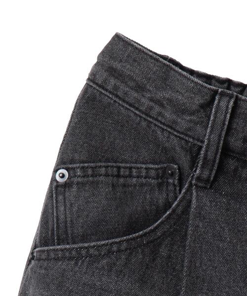 WEGO(ウィゴー)の「WEGO/デニムルーズテーパードパンツ(デニムパンツ・メンズ・グレー/コバルトブルー/ライトインディゴブルー/ブラック・SMALL/LARGE/MEDIUM)」の12枚目の写真