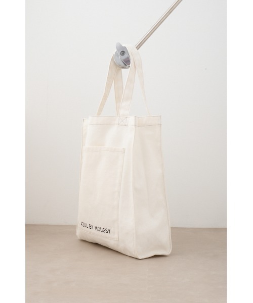 未使用　AZUL BY MOUSSY アズール　マウジー　トートバッグ　カーキ Azul by moussy ロゴキャンバストートバッグ カーキ アズール