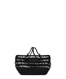 beautiful people（ビューティフルピープル）の「KONBU KNIT SHOPPING BUSKET BAG（ハンドバッグ）」