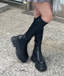 one wayザッカ | タンクソールロングブーツ(ブーツ)