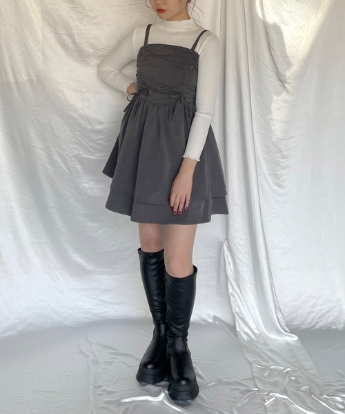 one wayザッカ（ワンウェイザッカ）の「タンクソールロングブーツ（ブーツ・レディース・ブラック系その他/ブラック・SMALL/MEDIUM/LARGE）」の5枚目の写真