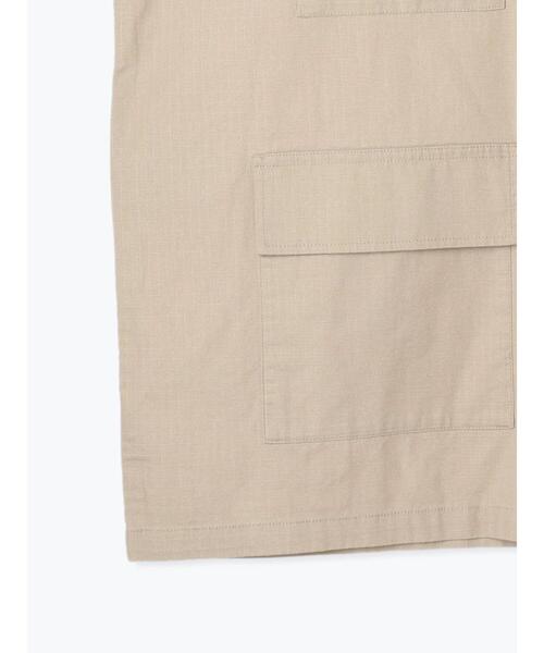 Samansa Mos2（サマンサ モスモス）の「ミリタリーベスト（ベスト・レディース・モカ/カーキ/ベージュ・F）」の5枚目の写真