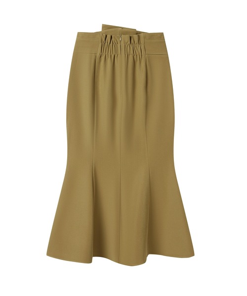 DRESS PLUS(ドレスプラス)の「ハイウエストマーメイドスカート(スカート・レディース・ブラック/アイボリー/ブラウン・S/M/L)」の5枚目の写真