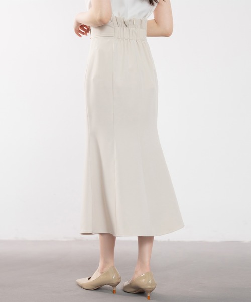 DRESS PLUS(ドレスプラス)の「ハイウエストマーメイドスカート(スカート・レディース・ブラック/アイボリー/ブラウン・S/M/L)」の22枚目の写真