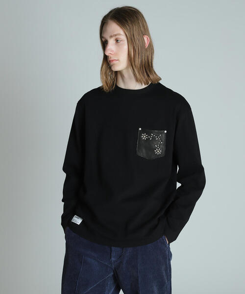 Schott/ショット/DEER FLOWER STUDS LS T-SHIRT/ディアフラワー