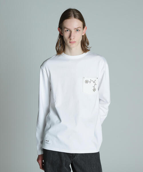 DEER STUDS T-SHIRT FLOWER／ディアスタッズ Tシャツ フラワー DEER STUDS T-SHIRT FLOWER/ディアスタッズ Tシャツ フラワー