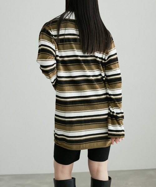 ADAM ET ROPE'(アダムエロペ)の「【洗える】ニットポロミニワンピース(ワンピース・レディース・カーキ/ブラウン系その他2・FREE)」の10枚目の写真