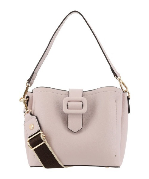 SALON de RUBAN（サロンドルヴァン）の「【SALON de RUBAN / サロン ド ルヴァン】 2WAYショルダーバッグ（ショルダーバッグ・レディース・ベージュ/ピンク/ライトグレー/アイボリー/ブラック/グレー系その他/ライトピンク/ブルー/シルバー/レッド/イエロー・FREE）」の9枚目の写真