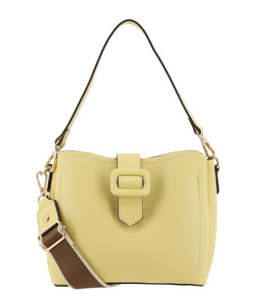 SALON de RUBAN（サロンドルヴァン）の「【SALON de RUBAN / サロン ド ルヴァン】 2WAYショルダーバッグ（ショルダーバッグ・レディース・ベージュ/ピンク/ライトグレー/アイボリー/ブラック/グレー系その他/ライトピンク/ブルー/シルバー/レッド/イエロー・FREE）」の8枚目の写真