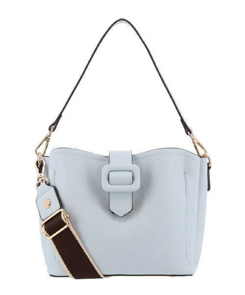 SALON de RUBAN（サロンドルヴァン）の「【SALON de RUBAN / サロン ド ルヴァン】 2WAYショルダーバッグ（ショルダーバッグ・レディース・ベージュ/ピンク/ライトグレー/アイボリー/ブラック/グレー系その他/ライトピンク/ブルー/シルバー/レッド/イエロー・FREE）」の7枚目の写真