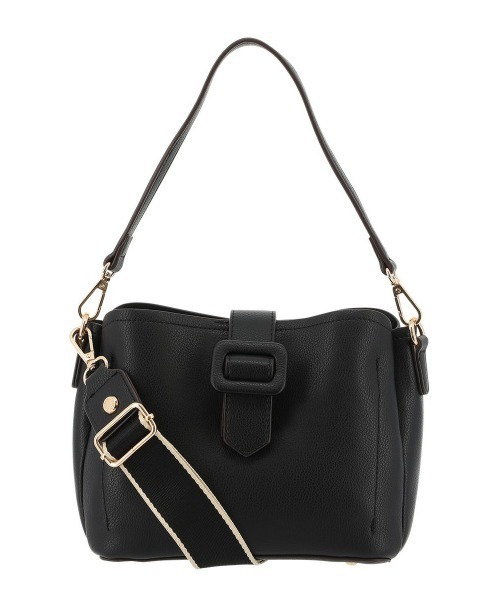 SALON de RUBAN（サロンドルヴァン）の「【SALON de RUBAN / サロン ド ルヴァン】 2WAYショルダーバッグ（ショルダーバッグ・レディース・ベージュ/ピンク/ライトグレー/アイボリー/ブラック/グレー系その他/ライトピンク/ブルー/シルバー/レッド/イエロー・FREE）」の3枚目の写真