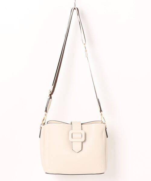 SALON de RUBAN（サロンドルヴァン）の「【SALON de RUBAN / サロン ド ルヴァン】 2WAYショルダーバッグ（ショルダーバッグ・レディース・ベージュ/ピンク/ライトグレー/アイボリー/ブラック/グレー系その他/ライトピンク/ブルー/シルバー/レッド/イエロー・FREE）」の22枚目の写真