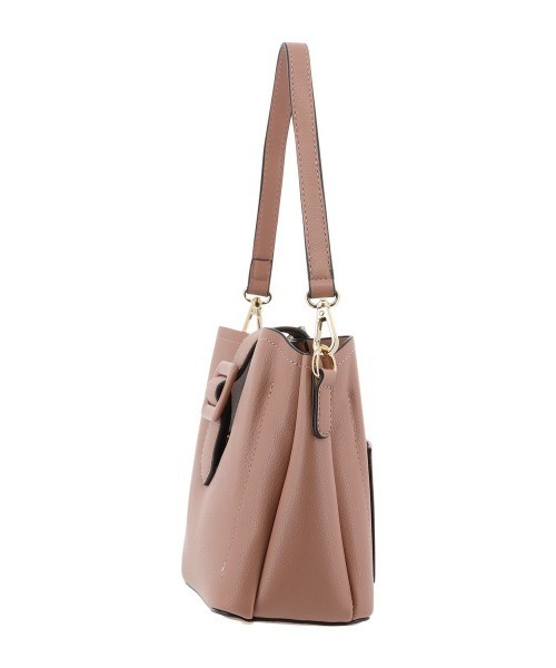 SALON de RUBAN（サロンドルヴァン）の「【SALON de RUBAN / サロン ド ルヴァン】 2WAYショルダーバッグ（ショルダーバッグ・レディース・ベージュ/ピンク/ライトグレー/アイボリー/ブラック/グレー系その他/ライトピンク/ブルー/シルバー/レッド/イエロー・FREE）」の16枚目の写真