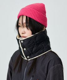 TAION(タイオン)の【WEB限定】TAION/タイオン リバーシブル ダウン ネックゲイター(R203ALSML-1NECK WARMER)(ネックウォーマー/スヌード)