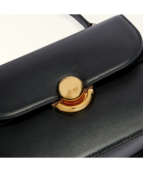 FURLA(フルラ)の「フルラ スフェラ ミニトップハンドルバッグ(ハンドバッグ・レディース・ブラック/ライトブラウン/ホワイト・ONE SIZE)」の7枚目の写真