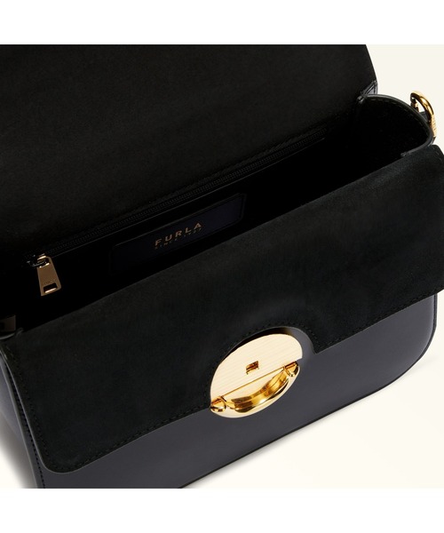 FURLA(フルラ)の「フルラ スフェラ ミニトップハンドルバッグ(ハンドバッグ・レディース・ブラック/ライトブラウン/ホワイト・ONE SIZE)」の8枚目の写真