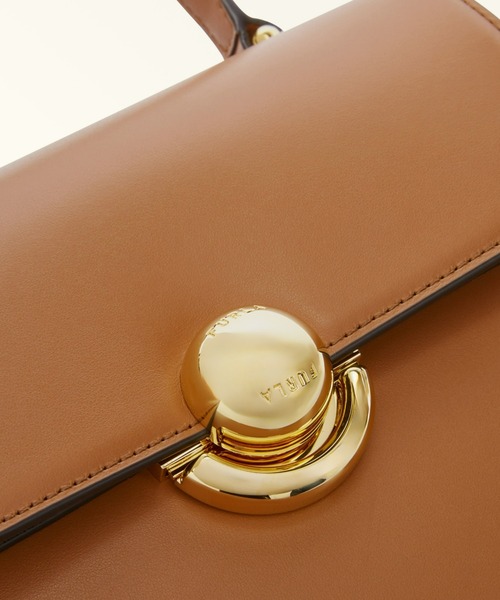 FURLA(フルラ)の「フルラ スフェラ ミニトップハンドルバッグ(ハンドバッグ・レディース・ブラック/ライトブラウン/ホワイト・ONE SIZE)」の19枚目の写真