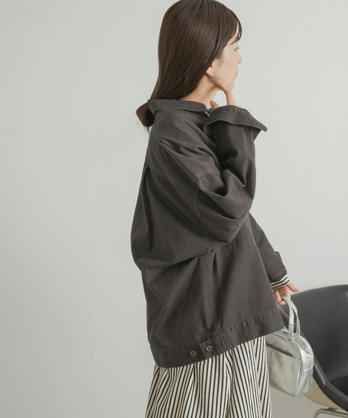 コットンツイルドルマンジャケット
