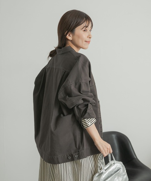 コットンツイルドルマンジャケット