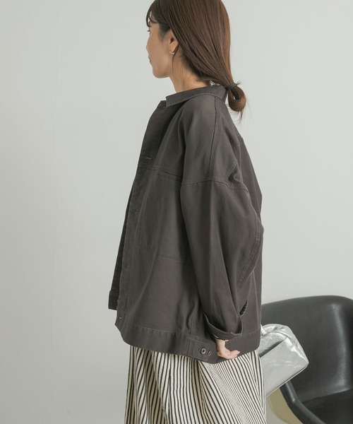 コットンツイルドルマンジャケット