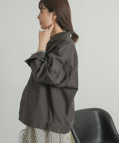 コットンツイルドルマンジャケット