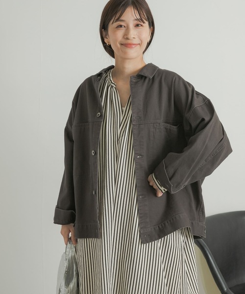 コットンツイルドルマンジャケット