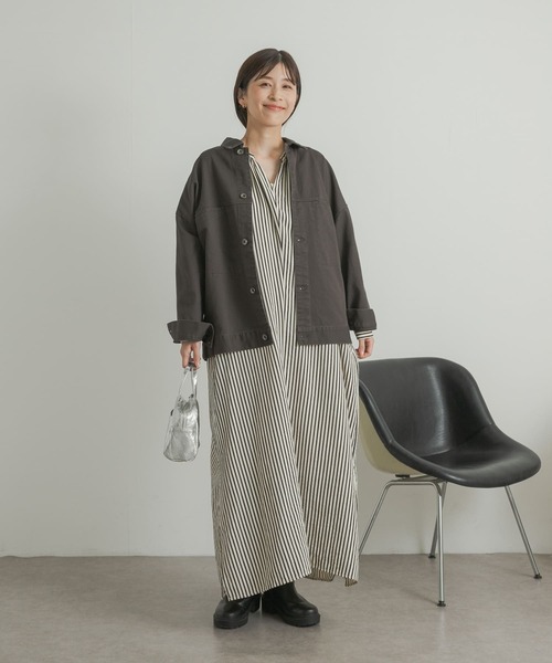 コットンツイルドルマンジャケット